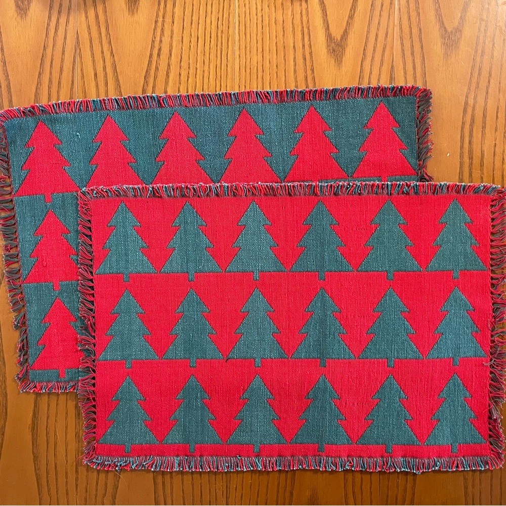 Christmas Tree Placemats